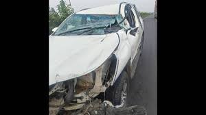 Congress MP Prashant Padole's car met with a serious accident in Bhandara